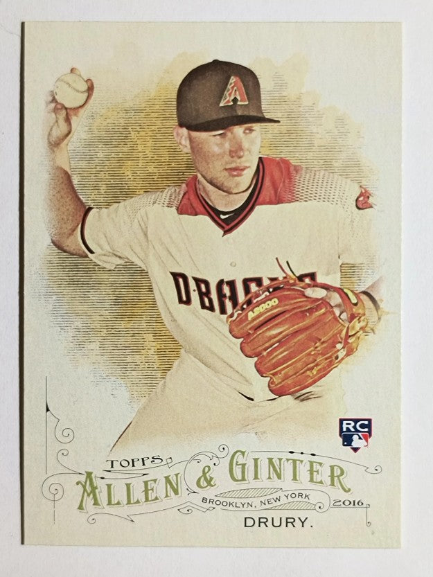 2016 Topps Allen and Ginter #225 Brandon Drury RC