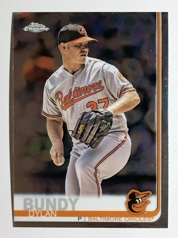 2019 Topps Chrome #5 Dylan Bundy