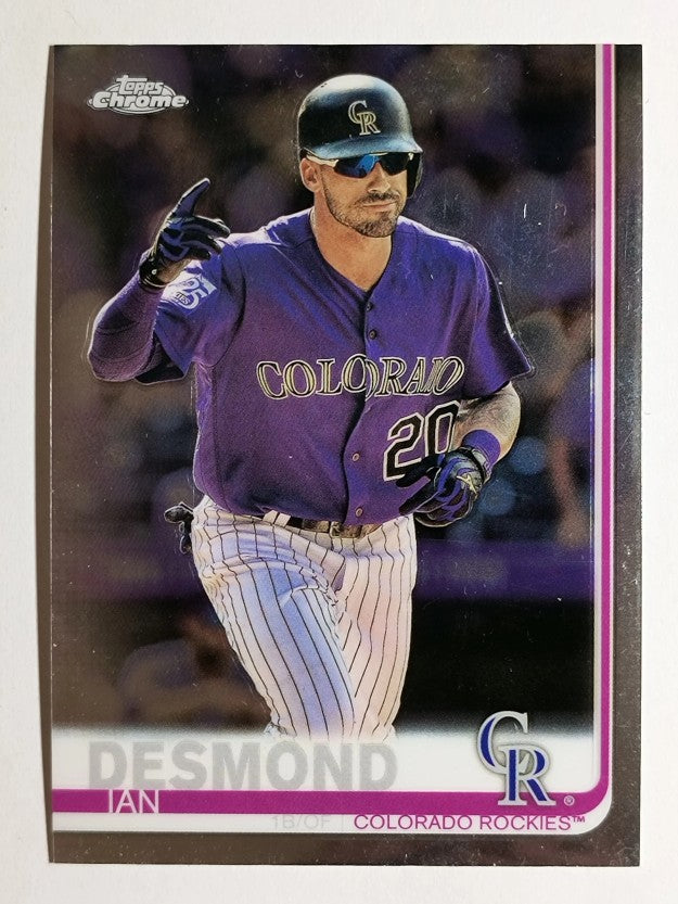 2019 Topps Chrome #113 Ian Desmond