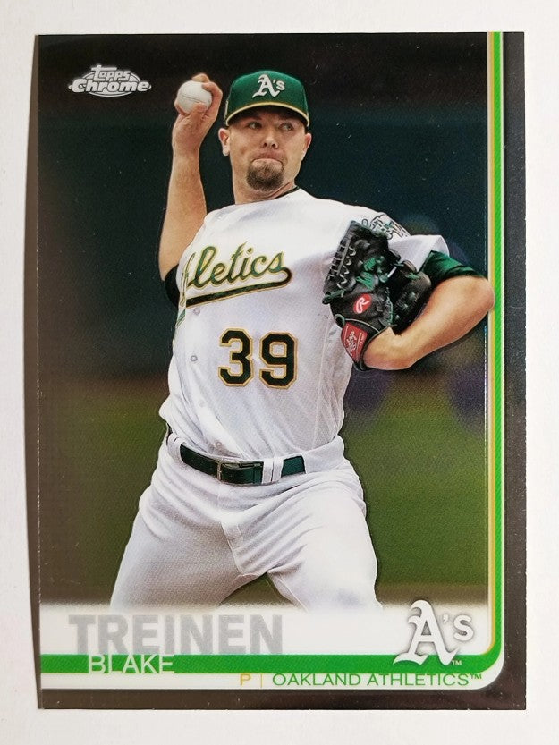 2019 Topps Chrome #144 Blake Treinen
