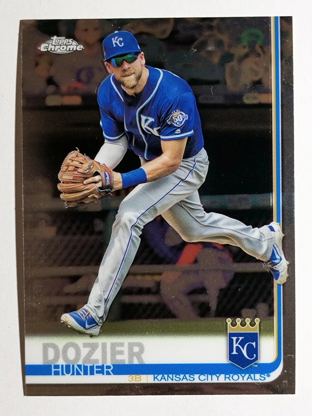 2019 Topps Chrome #166 Hunter Dozier