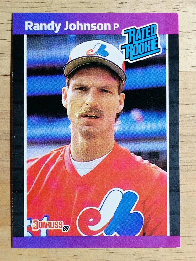 1989 Donruss #42 Randy Johnson RC RR