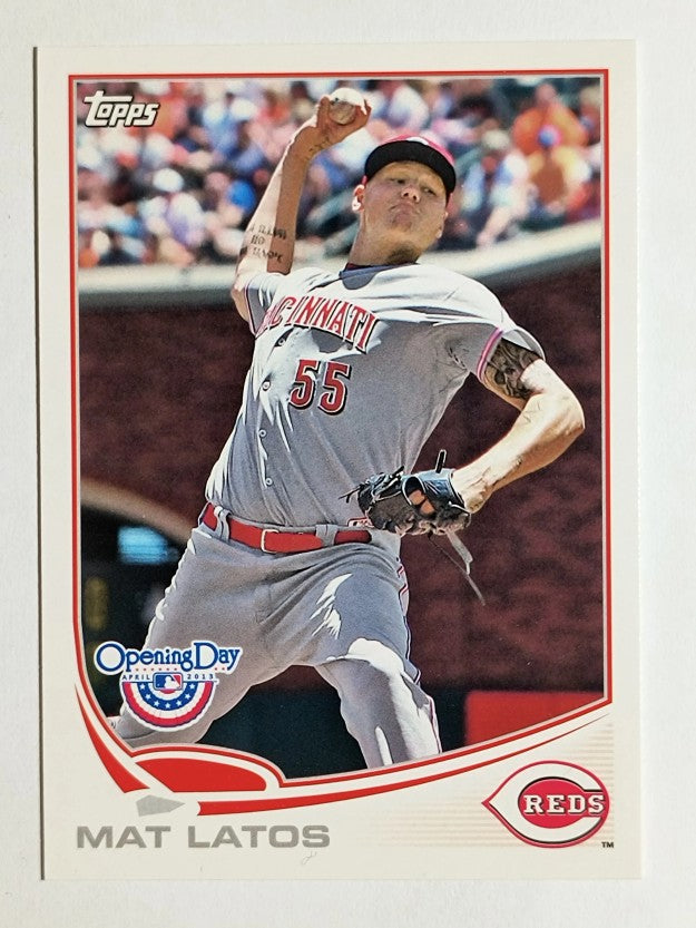 2013 Topps Opening Day #10 Mat Latos