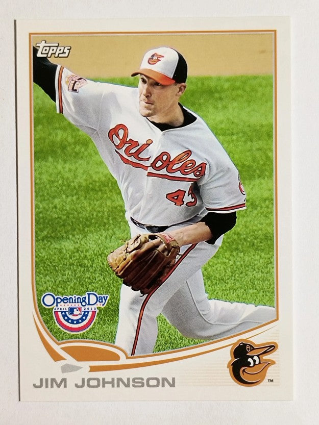 2013 Topps Opening Day #15 Jim Johnson