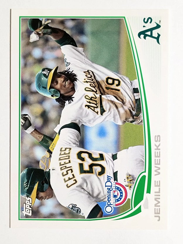 2013 Topps Opening Day #18 Jemile Weeks
