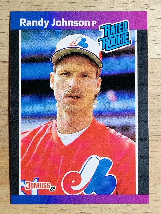 1989 Donruss #42 Randy Johnson RC RR