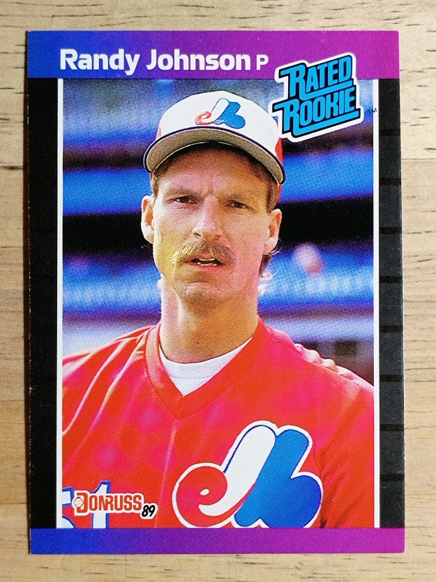 1989 Donruss #42 Randy Johnson RC RR