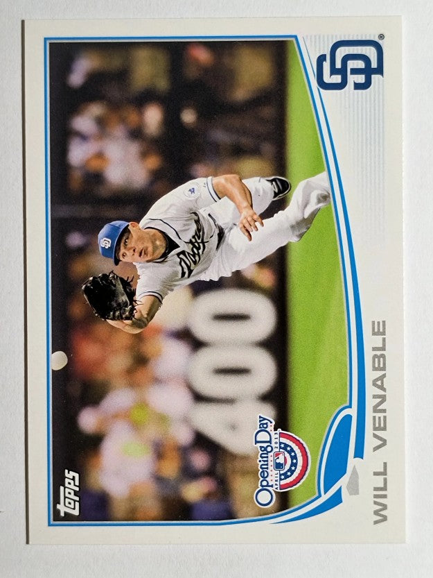 2013 Topps Opening Day #65 Will Venable