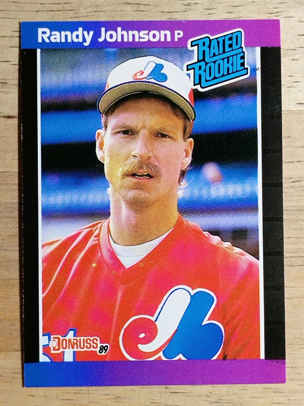1989 Donruss #42 Randy Johnson RC RR
