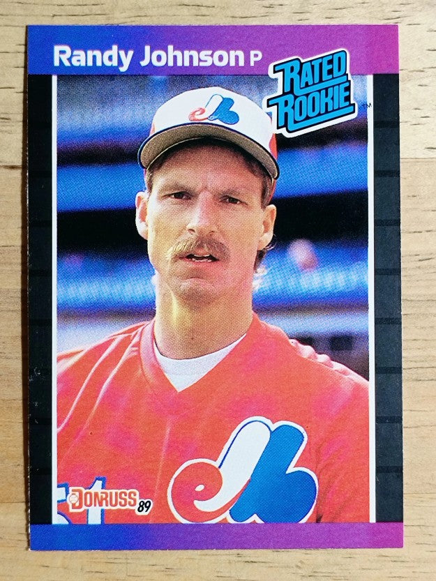 1989 Donruss #42 Randy Johnson RC RR