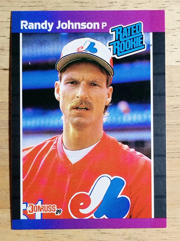 1989 Donruss #42 Randy Johnson RC RR