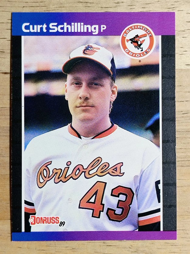 1989 Donruss #635 Curt Schilling DP RC