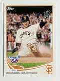 2013 Topps Opening Day #155 Brandon Crawford
