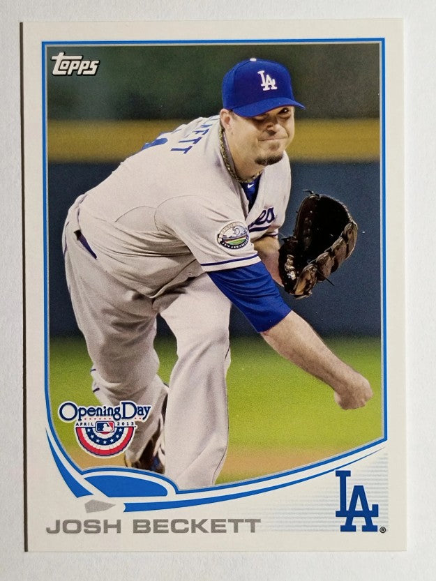 2013 Topps Opening Day #192 Josh Beckett