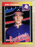 1989 Donruss #642 John Smoltz RC