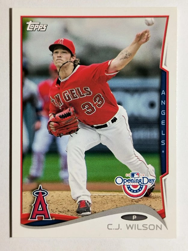 2014 Topps Opening Day #29 C.J. Wilson