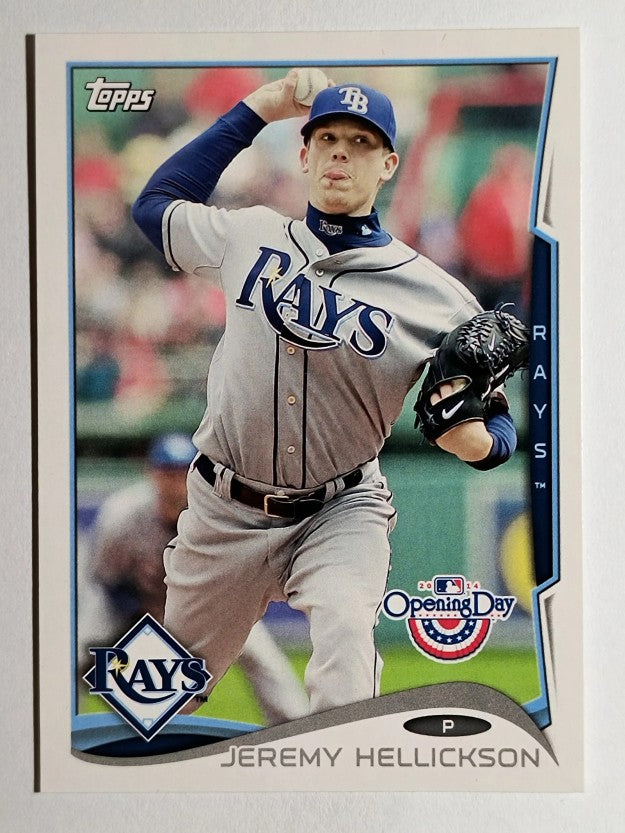 2014 Topps Opening Day #34 Jeremy Hellickson
