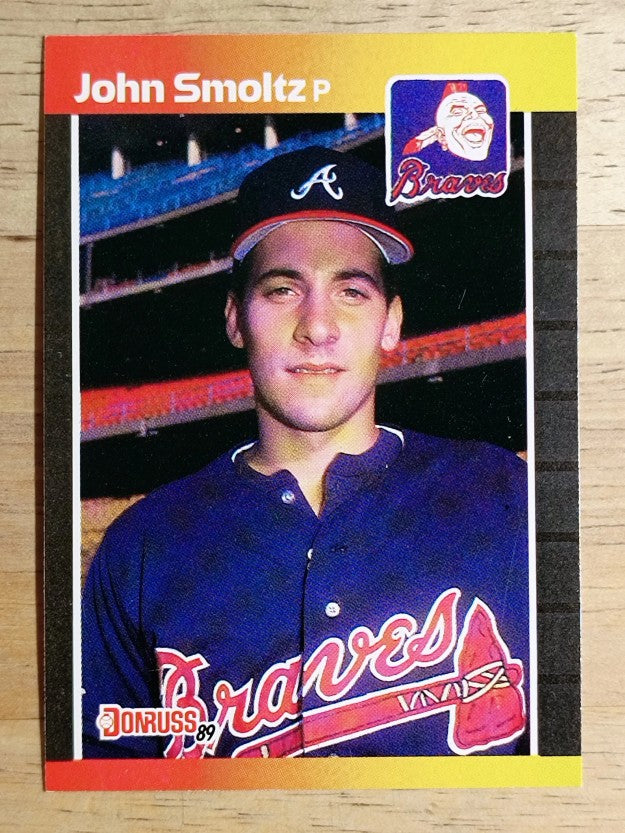1989 Donruss #642 John Smoltz RC