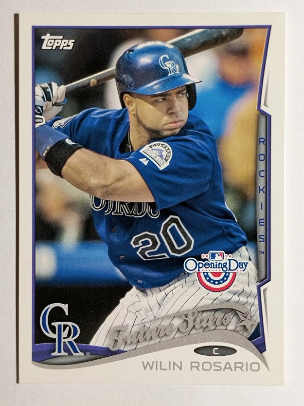 2014 Topps Opening Day #36 Wilin Rosario