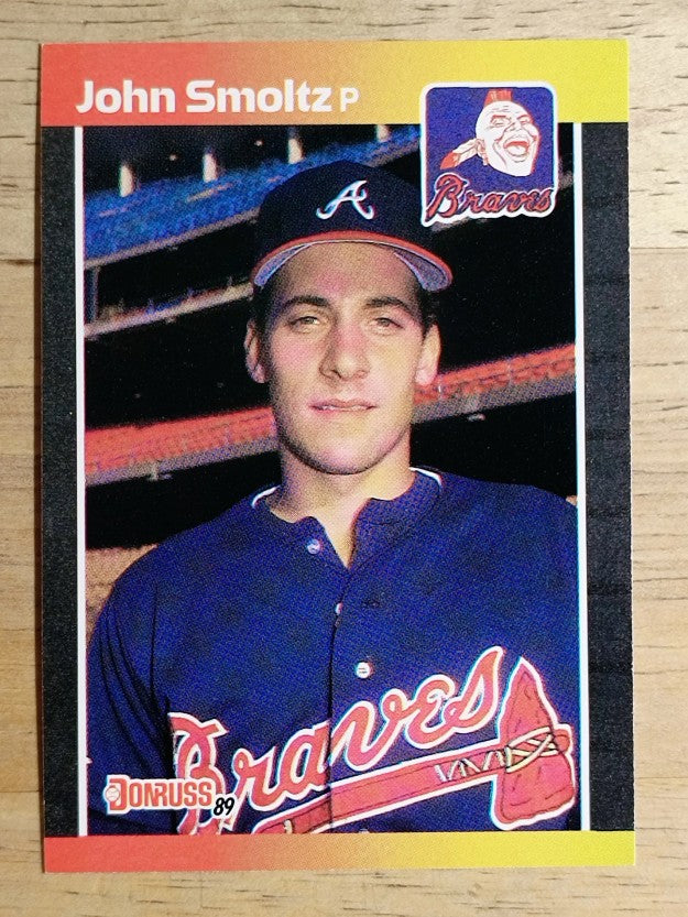 1989 Donruss #642 John Smoltz RC