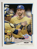 2014 Topps Opening Day #94 Jim Henderson
