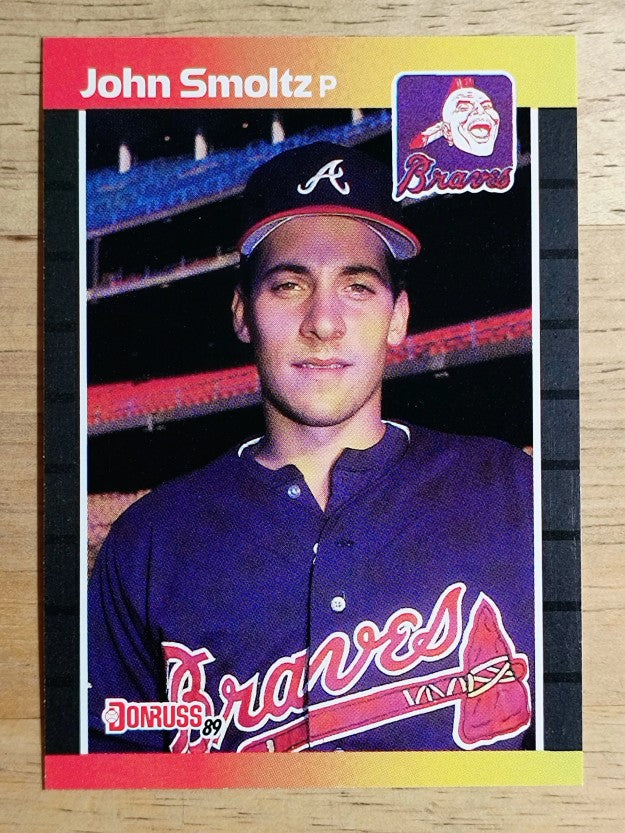1989 Donruss #642 John Smoltz RC