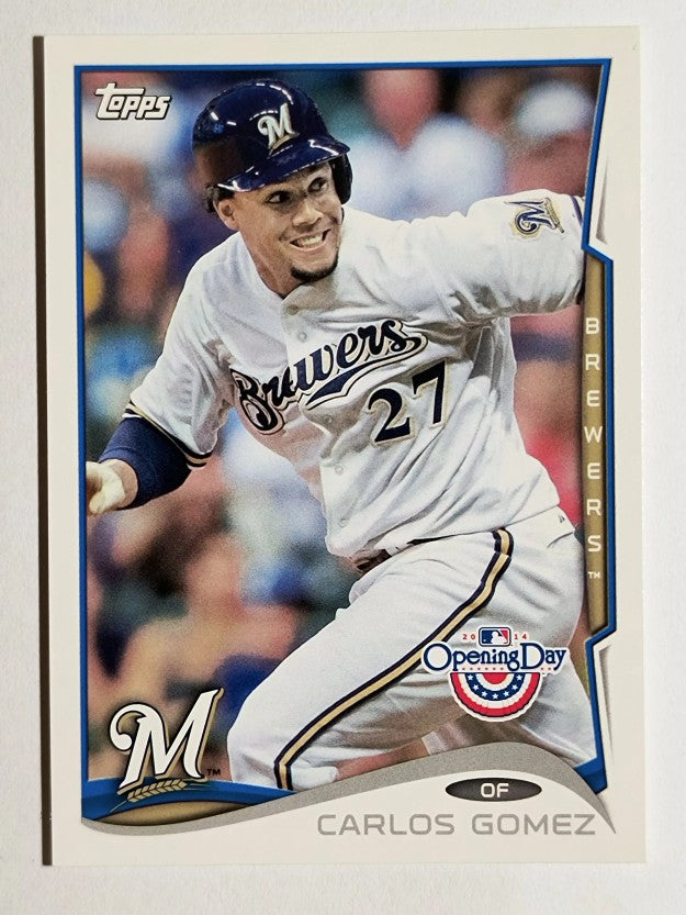 2014 Topps Opening Day #144 Carlos Gomez
