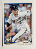 2014 Topps Opening Day #144 Carlos Gomez