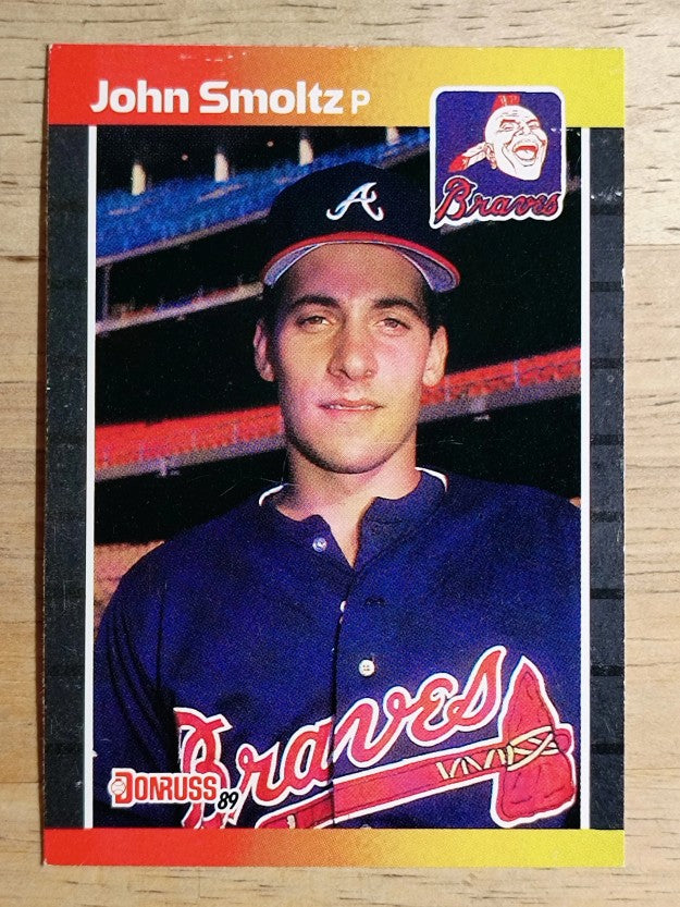 1989 Donruss #642 John Smoltz RC