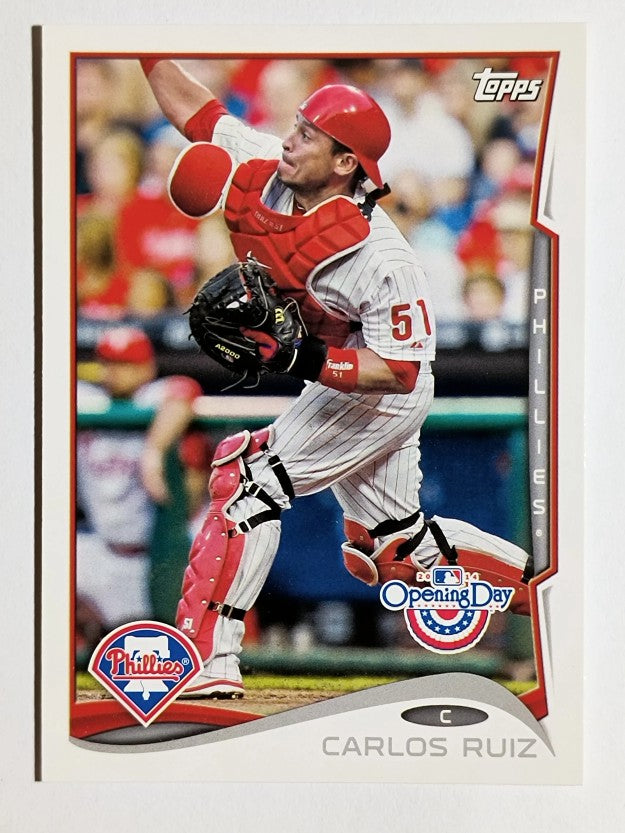 2014 Topps Opening Day #206 Carlos Ruiz