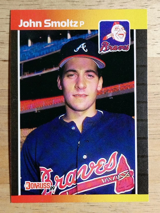 1989 Donruss #642 John Smoltz RC