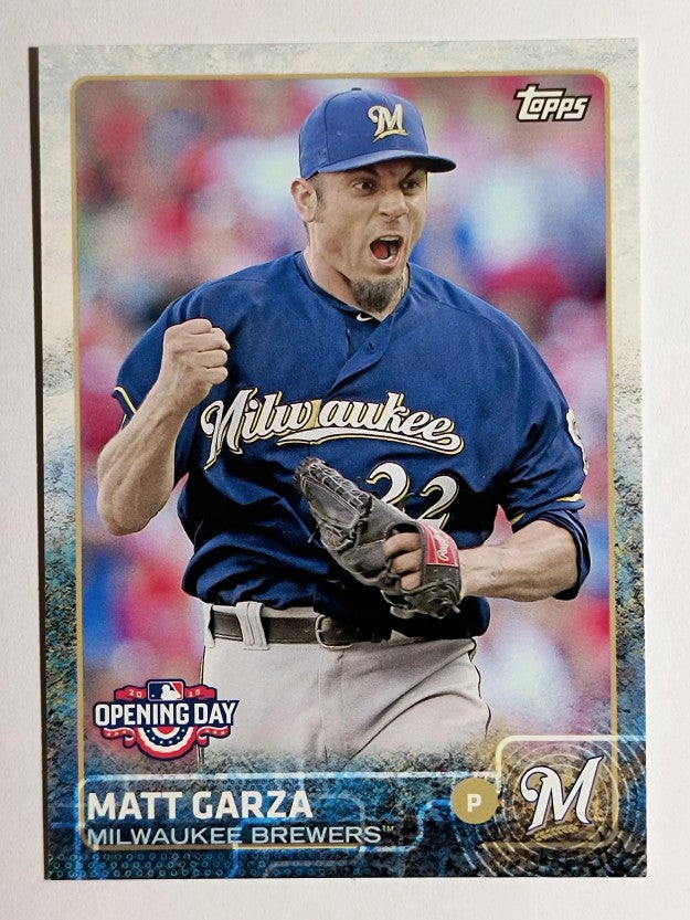 2015 Topps Opening Day #7 Matt Garza