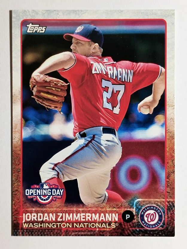 2015 Topps Opening Day #32 Jordan Zimmermann