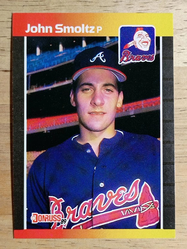 1989 Donruss #642 John Smoltz RC
