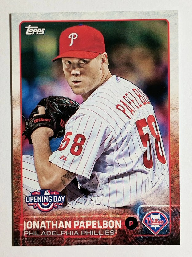 2015 Topps Opening Day #95 Jonathan Papelbon
