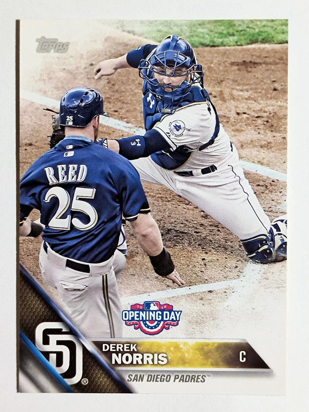 2016 Topps Opening Day #OD4 Derek Norris
