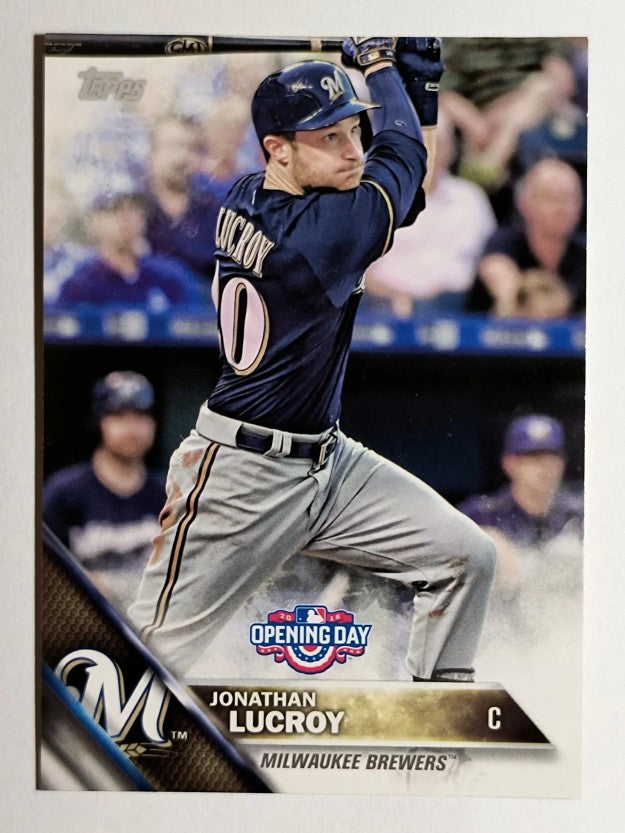 2016 Topps Opening Day #OD90 Jonathan Lucroy