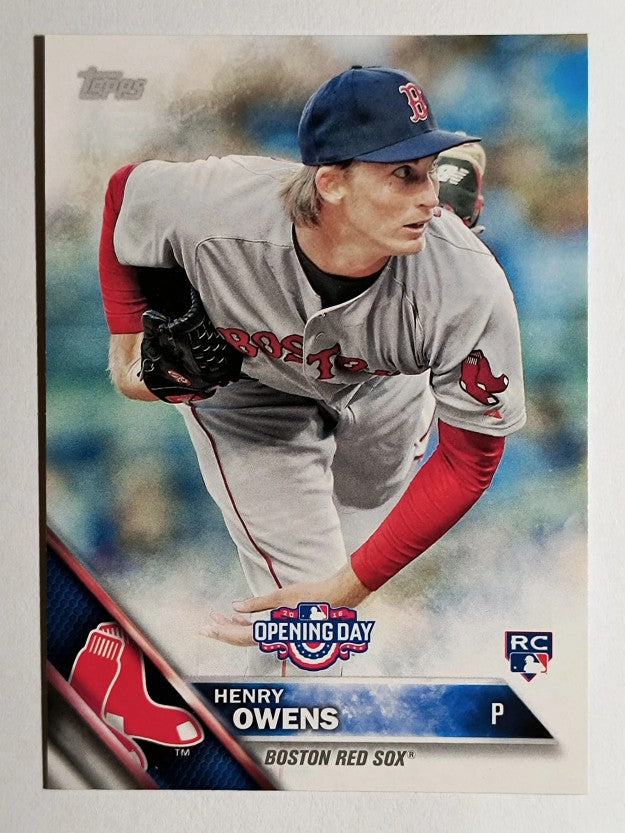 2016 Topps Opening Day #OD167 Henry Owens RC