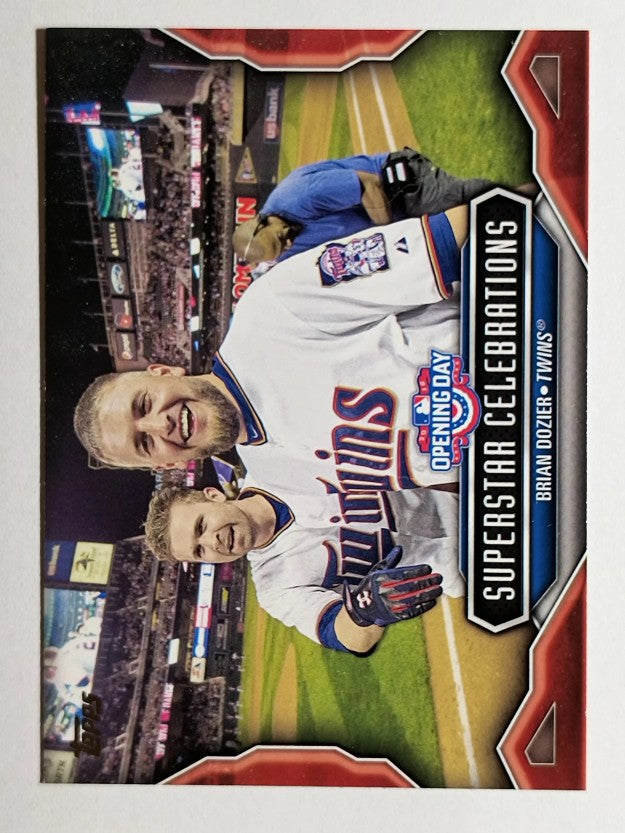 2016 Topps Opening Day Superstar Celebrations #SC11 Brian Dozier