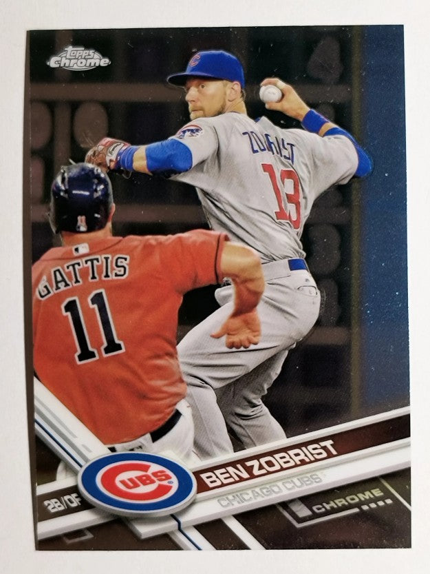 2017 Topps Chrome #6 Ben Zobrist