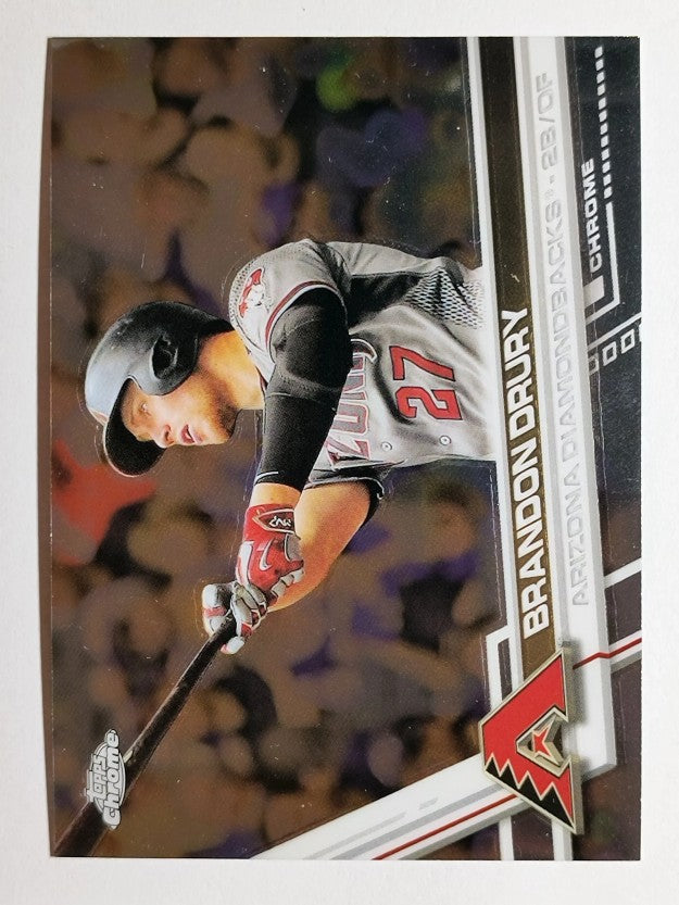 2017 Topps Chrome #38 Brandon Drury