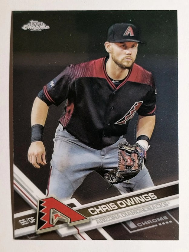 2017 Topps Chrome #58 Chris Owings