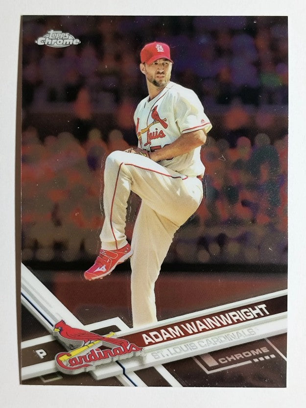2017 Topps Chrome #113 Adam Wainwright