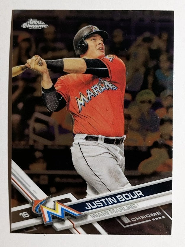 2017 Topps Chrome #181 Justin Bour