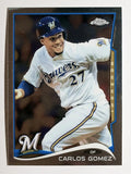 2014 Topps Chrome #38 Carlos Gomez