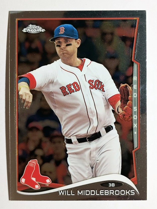 2014 Topps Chrome #47 Will Middlebrooks
