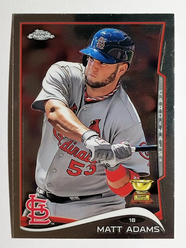 2014 Topps Chrome #51 Matt Adams