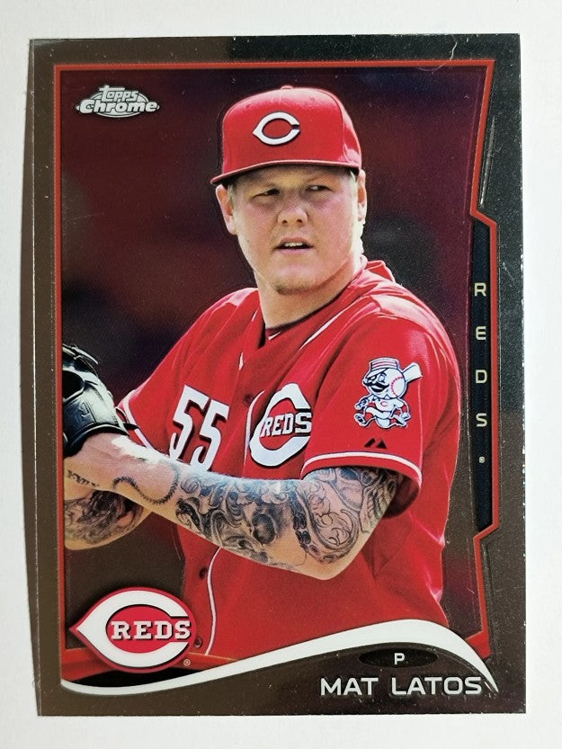 2014 Topps Chrome #72 Mat Latos