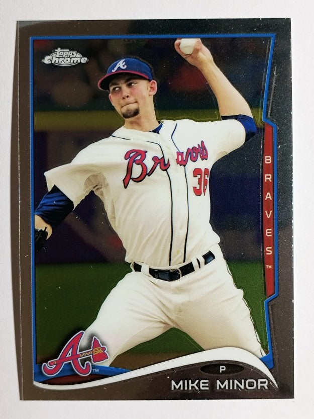 2014 Topps Chrome #79 Mike Minor