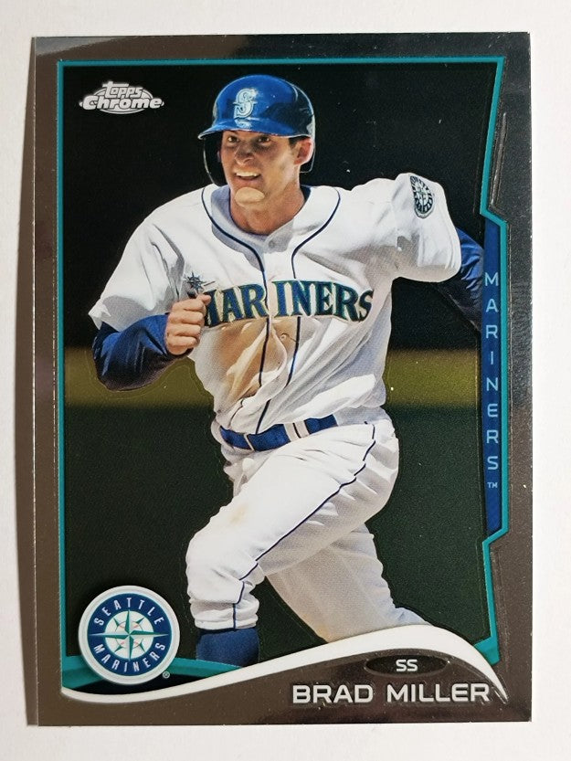 2014 Topps Chrome #82 Brad Miller